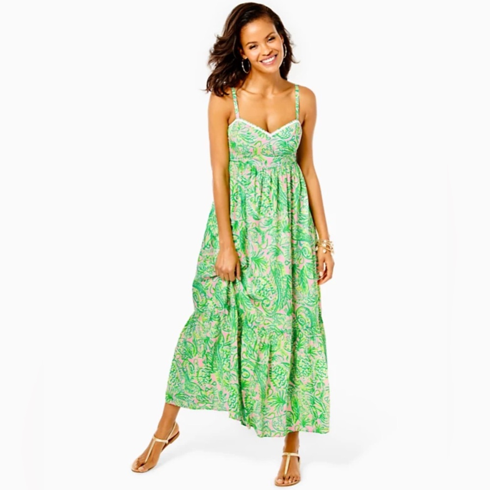 Lilly Pulitzer maxi cotton dress